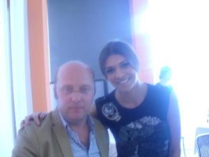 Massimo Moletti e Cristina Chiabotto