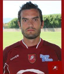 Riccardo Colombo con la maglia della Reggina