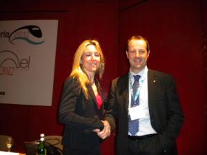 L'assessore regionale Bonino con Albanese