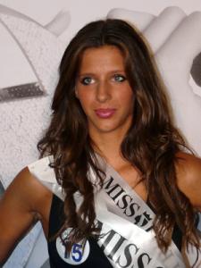 Giulia Calcaterra il giorno che è stata eletta Miss Cameri