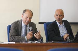 Nella foto i professori M. Ferralasco e S. Rizzello