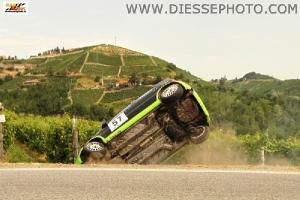 Il ribaltamento della Panda di Piazzano-Capozzi