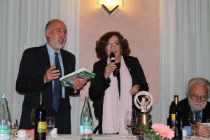 Il professor Gianluca Gaidano, Marisa Zanetta e Ennio Marcodini
