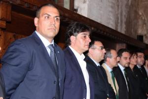 Il gruppo del Pdl in Consiglio comunale a Novara