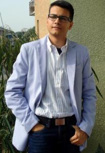 Il blogger novarese Domenico Ascone