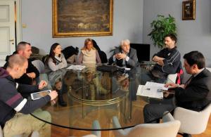 L'incontro di Ballarè con gli operatori del 118