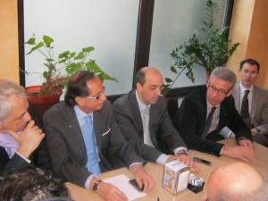 La presentazione della candidatura a sindaco di Canetta, con Mancuso, Nastri, Sozzani e Baraggini