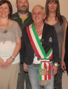 Il sindaco di Sozzago, Carla Zucco