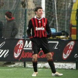Ghiringhelli con la maglia del Milan