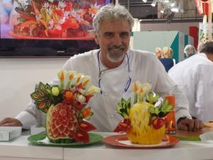  Claudio Menconi, chef Campione del Mondo di Cucina Decorativa
