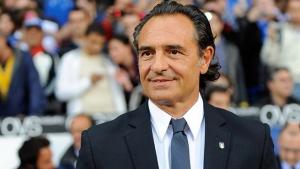 Il ct degli azzurri, Cesare Prandelli
