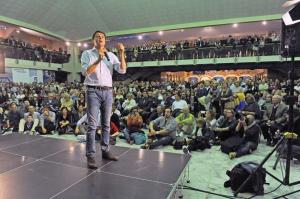 Matteo Renzi al Salone Borsa di Novara