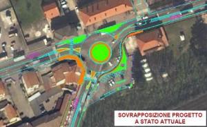 Ecco come e dove sarà la nuova rotatoria a San Martino di Trecate