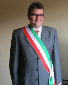 Il sindaco di Trecate, Enrico Ruggerone