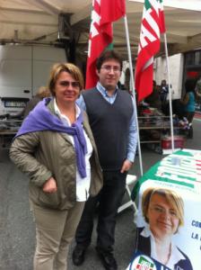 Marzia Vicenzi e Andrea Crivelli (Forza Italia)